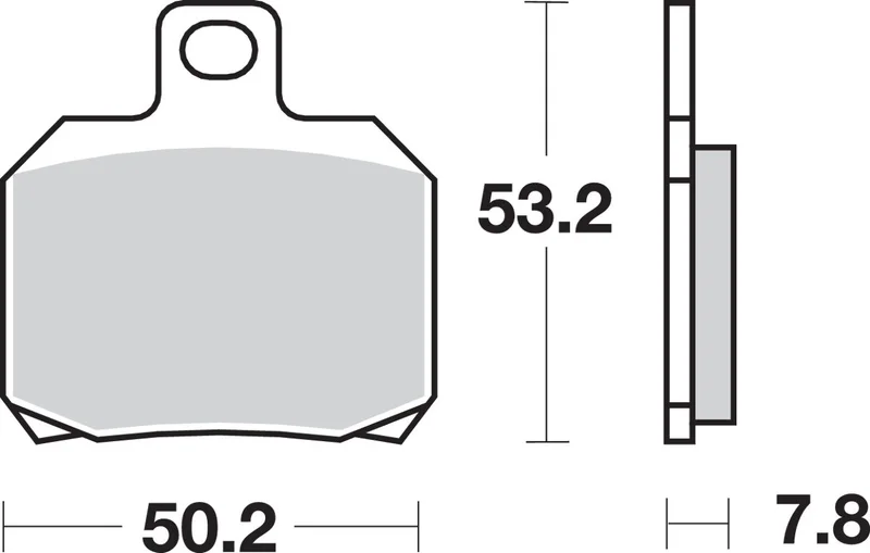 SBS BRAKE PAD SBS 730HF