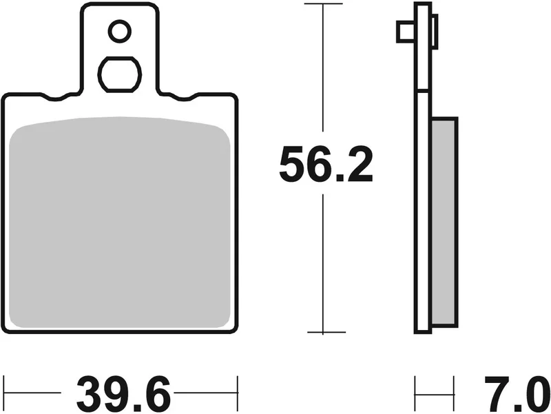 SBS Brake Pad Ceramic Hi-Tech