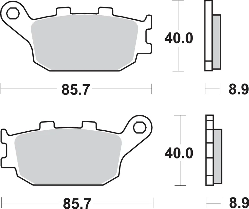 SBS BRAKE PAD SBS 657HF