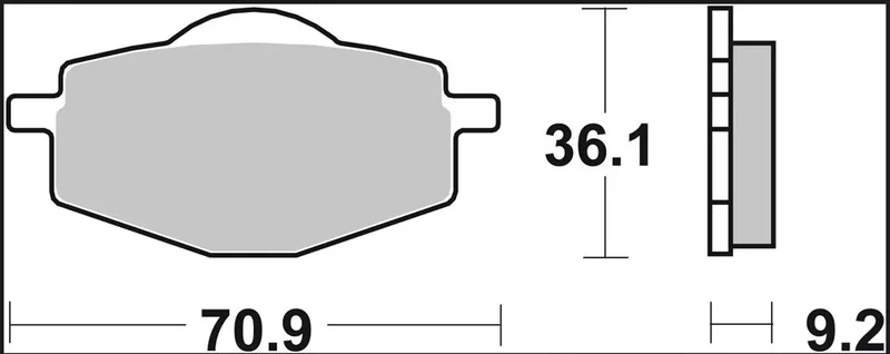 BREMBO BRAKE PAD GENUINE CARBON CERAMIC