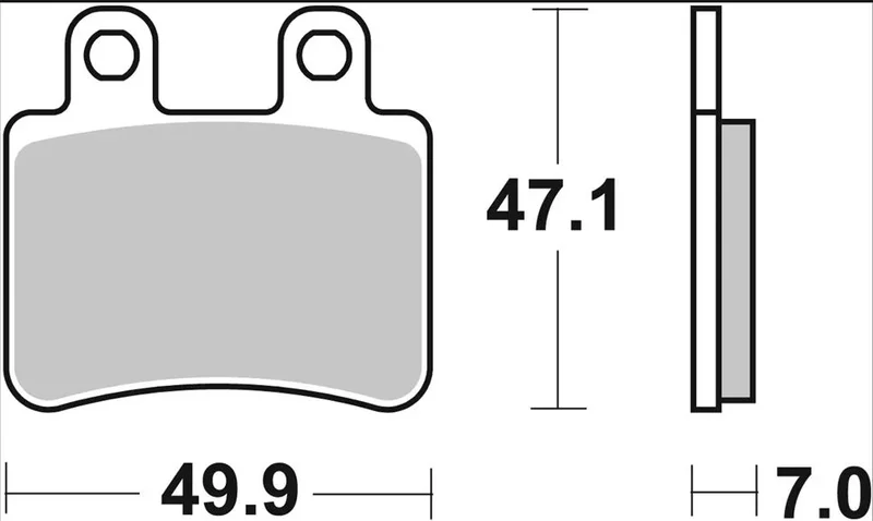 BREMBO BRAKE PAD GENUINE CARBON CERAMIC