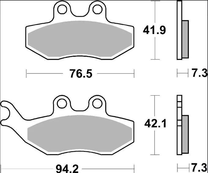 BREMBO BRAKE PAD GENUINE CARBON CERAMIC