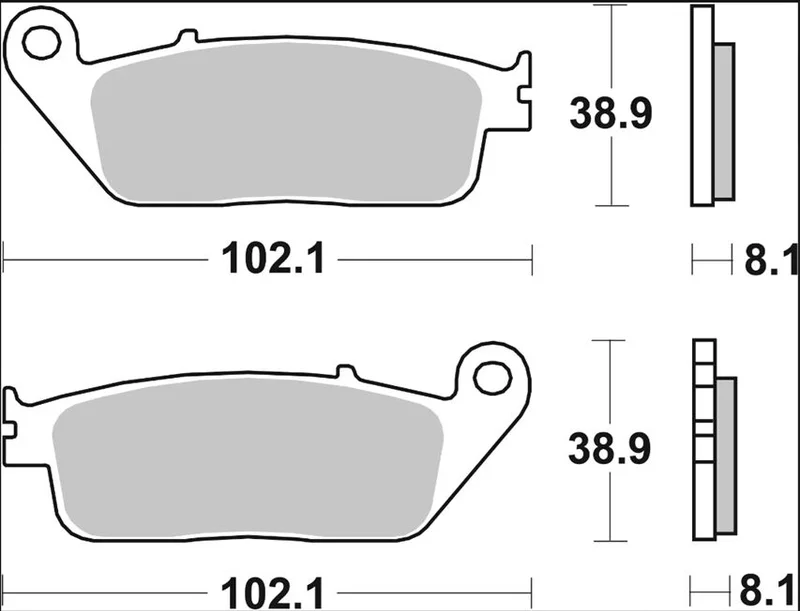 BREMBO BRAKE PAD CC CARBON CERAMIC