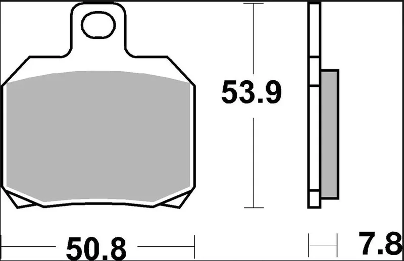 BREMBO BRAKE PAD GENUINE CARBON CERAMIC