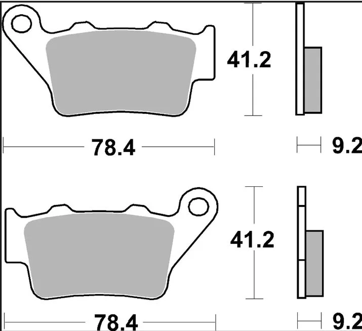 BREMBO BRAKE PAD CC CARBON CERAMIC