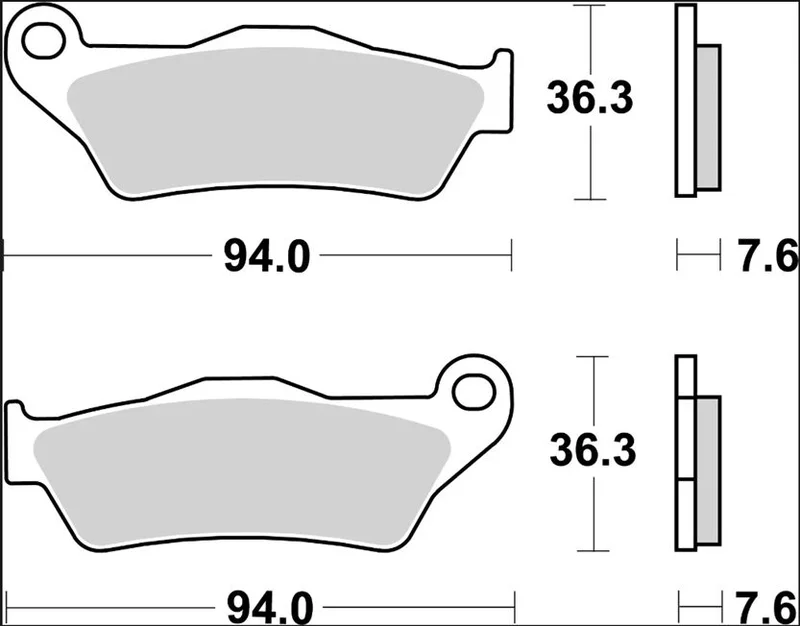 BREMBO BRAKE PAD CC CARBON CERAMIC