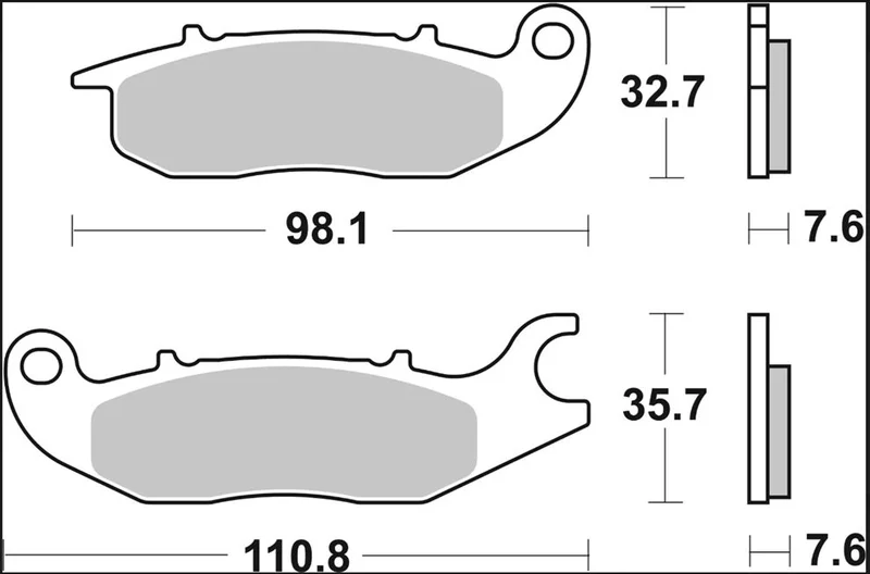 BREMBO BRAKE PAD CC CARBON CERAMIC
