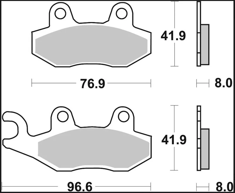 BREMBO BRAKE PAD CC CARBON CERAMIC