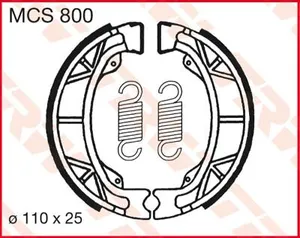 TRW BRAKE SHOES STANDARD