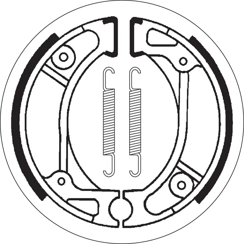 SBS BRAKE SHOES SBS 2057