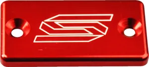 SCAR RACING BRAKE RESERVOIR COVER RED