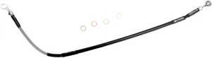 MOOSE OFFROAD HARD-PARTS BRAKE LINE STAINLESS STEEL REAR HONDA