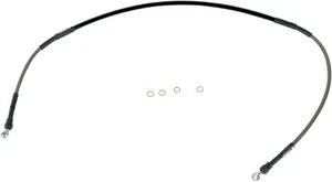 MOOSE OFFROAD HARD-PARTS BRAKE LINE STAINLESS STEEL FRONT KTM
