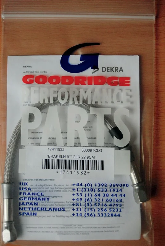 Goodridge Universal Brake Lines with ABE