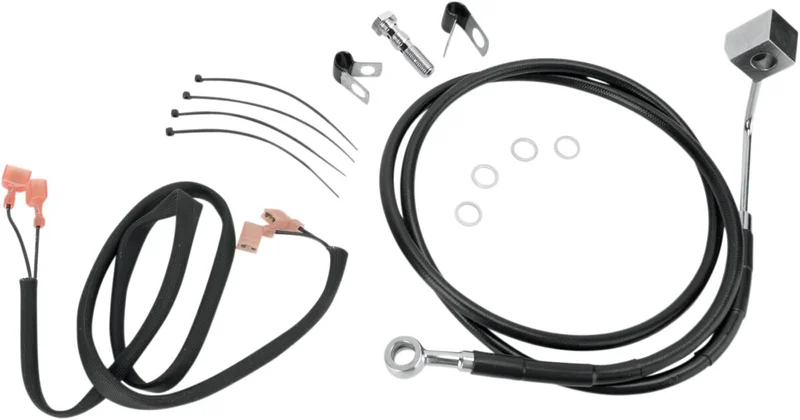 Drag Specialties BRAKELINE R FLST87-99 BLK