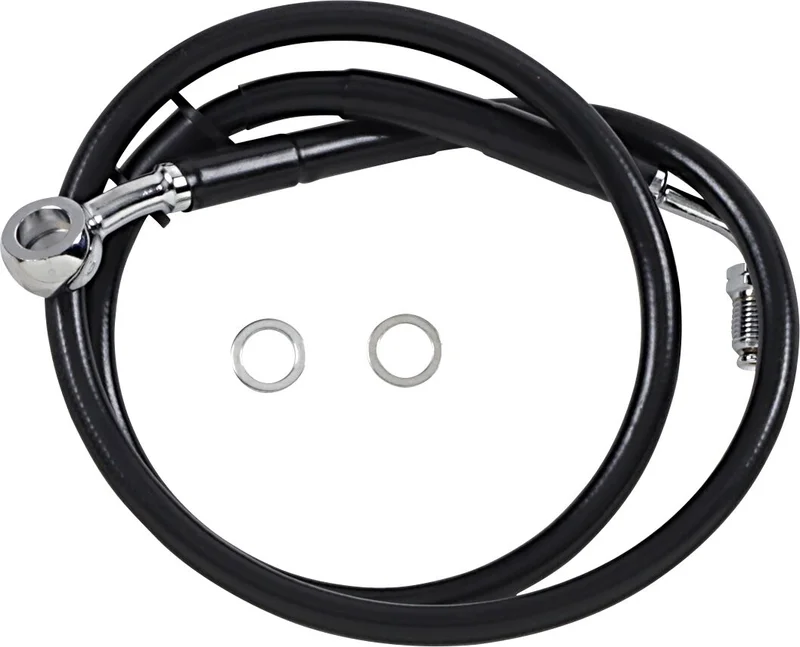 Drag Specialties LINE BRK 18- SFTL BLK +6