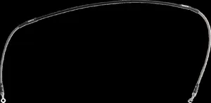 MOOSE OFFROAD HARD-PARTS Stainless Steel Braided Brake Line