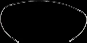 MOOSE OFFROAD HARD-PARTS Stainless Steel Braided Brake Line