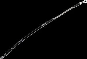 MOOSE OFFROAD HARD-PARTS Stainless Steel Braided Brake Line