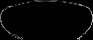 MOOSE OFFROAD HARD-PARTS Stainless Steel Braided Brake Line