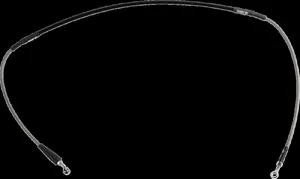 MOOSE OFFROAD HARD-PARTS Stainless Steel Braided Brake Line