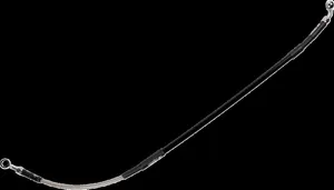 MOOSE OFFROAD HARD-PARTS Stainless Steel Braided Brake Line
