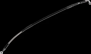 MOOSE OFFROAD HARD-PARTS Stainless Steel Braided Brake Line
