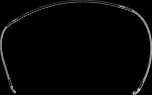 MOOSE OFFROAD HARD-PARTS Stainless Steel Braided Brake Line