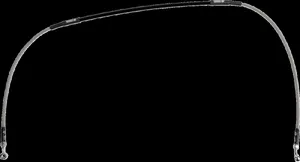 MOOSE OFFROAD HARD-PARTS Stainless Steel Braided Brake Line