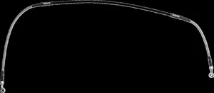 MOOSE OFFROAD HARD-PARTS Stainless Steel Braided Brake Line