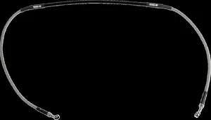 MOOSE OFFROAD HARD-PARTS Stainless Steel Braided Brake Line