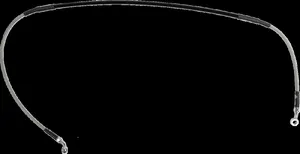 MOOSE OFFROAD HARD-PARTS Stainless Steel Braided Brake Line