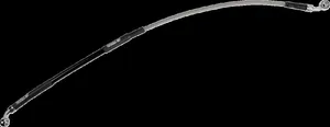 MOOSE OFFROAD HARD-PARTS Stainless Steel Braided Brake Line