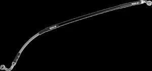 MOOSE OFFROAD HARD-PARTS Stainless Steel Braided Brake Line