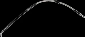 MOOSE OFFROAD HARD-PARTS Stainless Steel Braided Brake Line