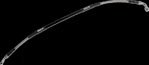 MOOSE OFFROAD HARD-PARTS Stainless Steel Braided Brake Line