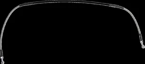 MOOSE OFFROAD HARD-PARTS Stainless Steel Braided Brake Line