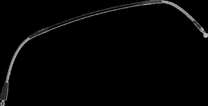 MOOSE OFFROAD HARD-PARTS Stainless Steel Braided Brake Line