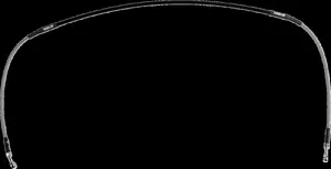 MOOSE OFFROAD HARD-PARTS Stainless Steel Braided Brake Line