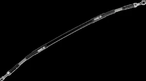 MOOSE OFFROAD HARD-PARTS Stainless Steel Braided Brake Line