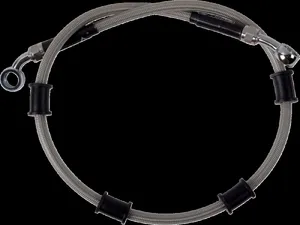 MOOSE OFFROAD HARD-PARTS Stainless Steel Braided Brake Line