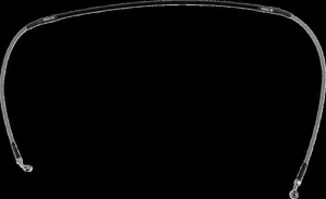 MOOSE OFFROAD HARD-PARTS Stainless Steel Braided Brake Line