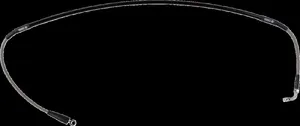 MOOSE OFFROAD HARD-PARTS Stainless Steel Braided Brake Line