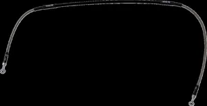 MOOSE OFFROAD HARD-PARTS Stainless Steel Braided Brake Line
