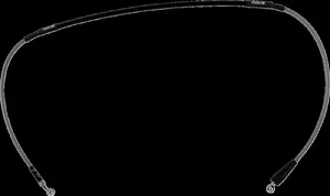 MOOSE OFFROAD HARD-PARTS Stainless Steel Braided Brake Line