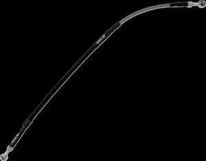 MOOSE OFFROAD HARD-PARTS Stainless Steel Braided Brake Line