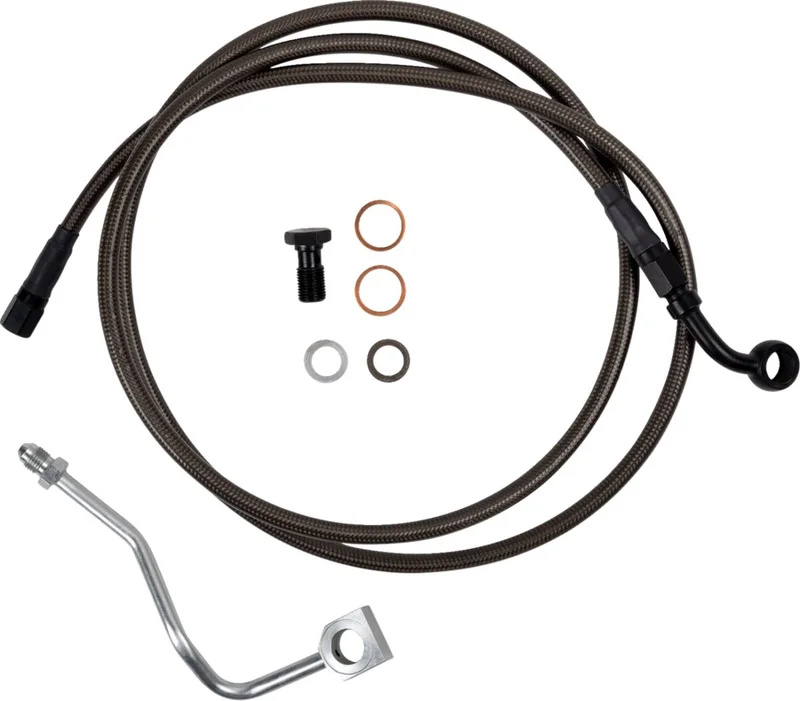 Barnett BRAKE LINE UPPER CARBON COAT W