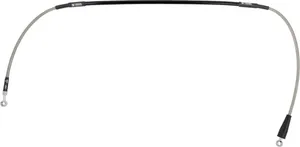 MOOSE OFFROAD HARD-PARTS Stainless Steel Braided Brake Line