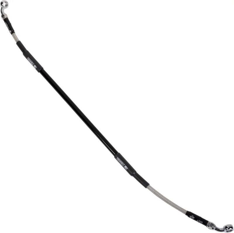 Moose Offroad Stainless Steel Braided Brake Line - REAR