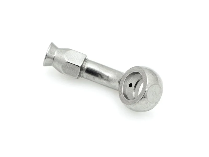 Goodridge Banjo 3/8"/M10. 45 degrees. Stainless Steel